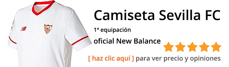 nueva camiseta del Sevilla Fútbol Club temporada 2017 – 2018 en Amazon