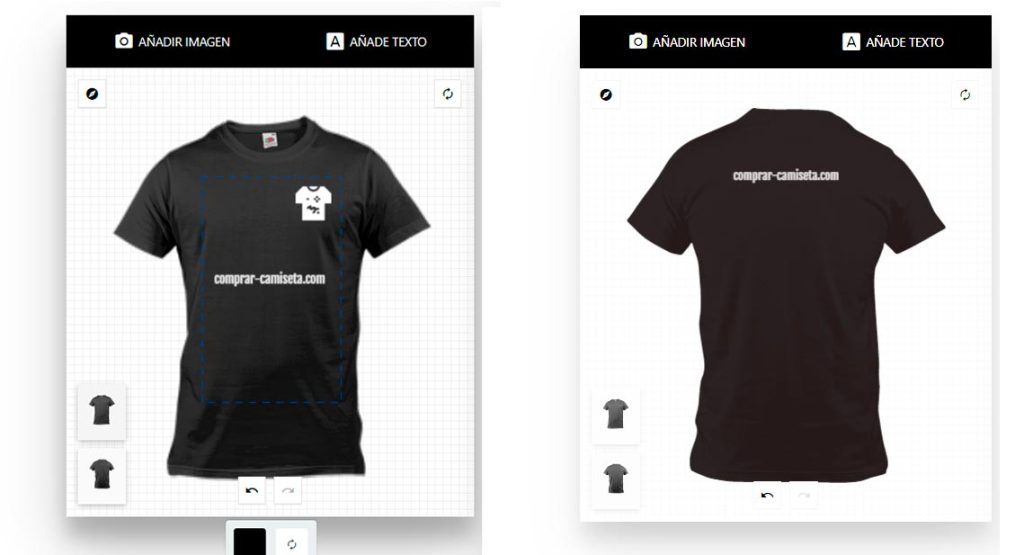 Camiseta personalizada del blog comprar camiseta